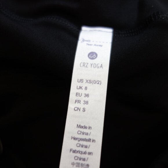 CRZ Yoga Feathery-Fit Soft High Waist Skirt with 3 Pockets 13'' Black (XS) NWT! - Picture 8 of 9